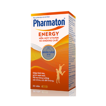 Picture of Pharmaton Energy – Hỗ trợ giảm mệt mỏi, tăng cường sức khỏe