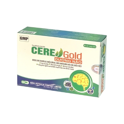 Picture of CERE Gold Dưỡng Não  hộp 30 viên– Hỗ trợ hoạt huyết, tăng cường tuần hoàn não.