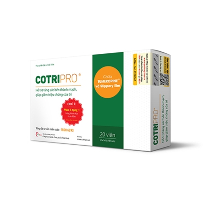 Picture of COTRIPRO – Hỗ trợ điều trị trĩ, làm tăng sức bền thành mạch