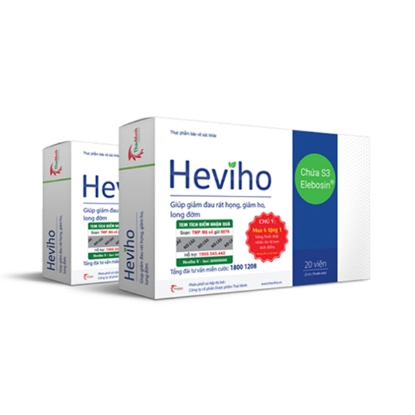 Picture of Heviho – Hỗ trợ giảm đau rát họng, giảm ho, long đờm