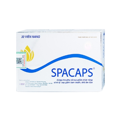 Picture of SPACAPS – Hỗ trợ tăng tiết dịch nhờn ở nữ
