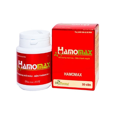 Picture of Hamomax – Hỗ trợ giảm mỡ máu, bền thành mạch