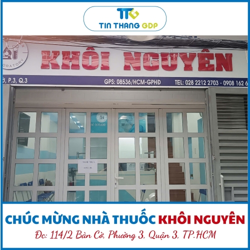 Picture for blog post NHÀ THUỐC KHÔI NGUYÊN: ĐỐI TÁC SỨC KHỎE TẬN TÂM VÀ CHUYÊN NGHIỆP - ĐẠT CHUẨN GPP VỚI TỶ LỆ 100%!