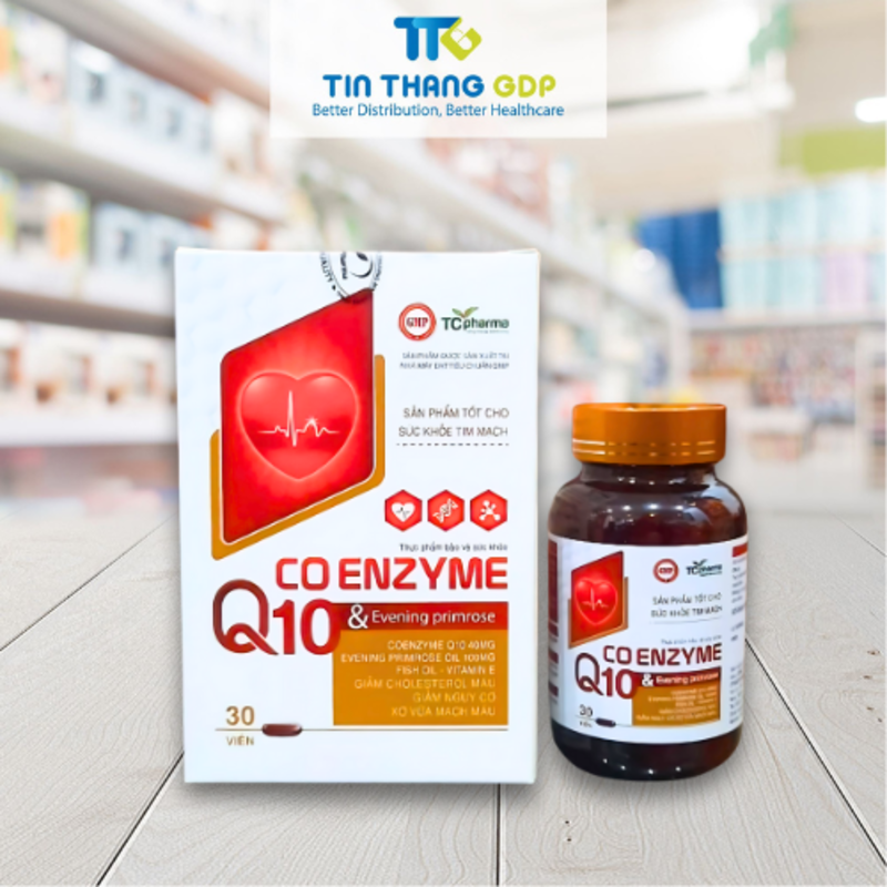 Picture of CO ENZYME Q10 & EVENING PRIMROSE - Phòng ngừa bệnh tim mạch