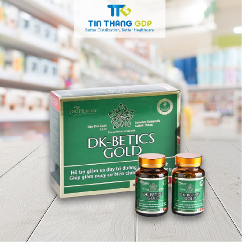 Picture of DK-BETICS GOLD - Hỗ trợ giảm và duy trì đường huyết ổn định, biến chứng do tiểu đường