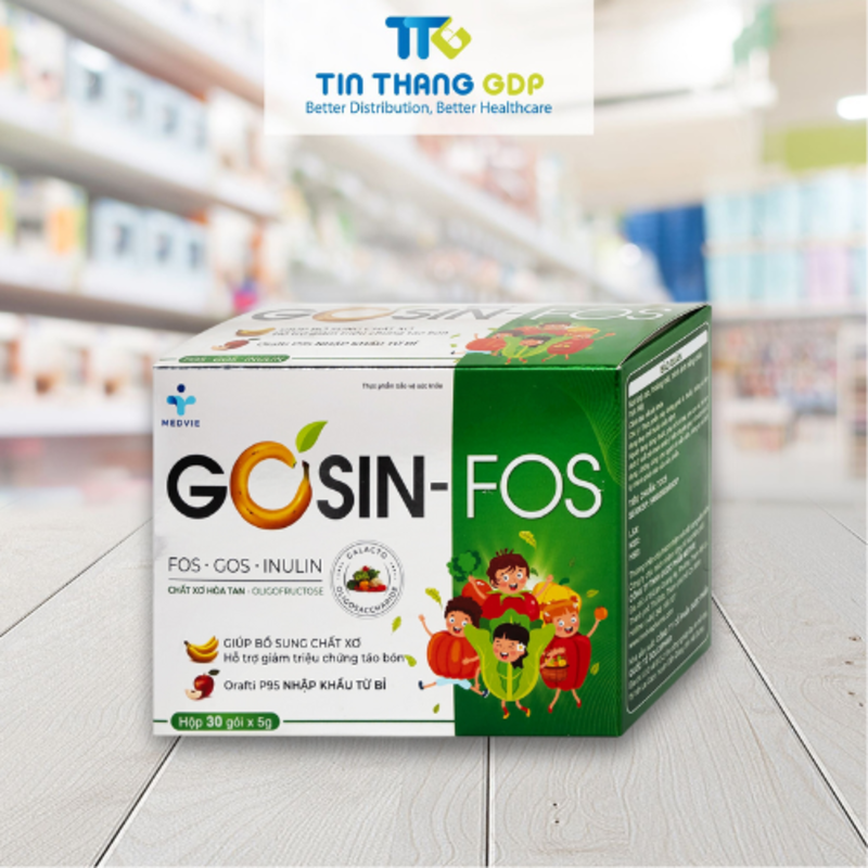 Picture of GOSIN-FOS 5G - Bổ sung chất xơ, hỗ trợ giảm triệu chứng táo bón