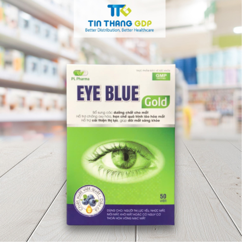 Picture of EYE BLUE GOLD - Bổ sung các dưỡng chất cho mắt và hỗ trợ cải thiện thị lực, giúp đôi mắt sáng khỏe.