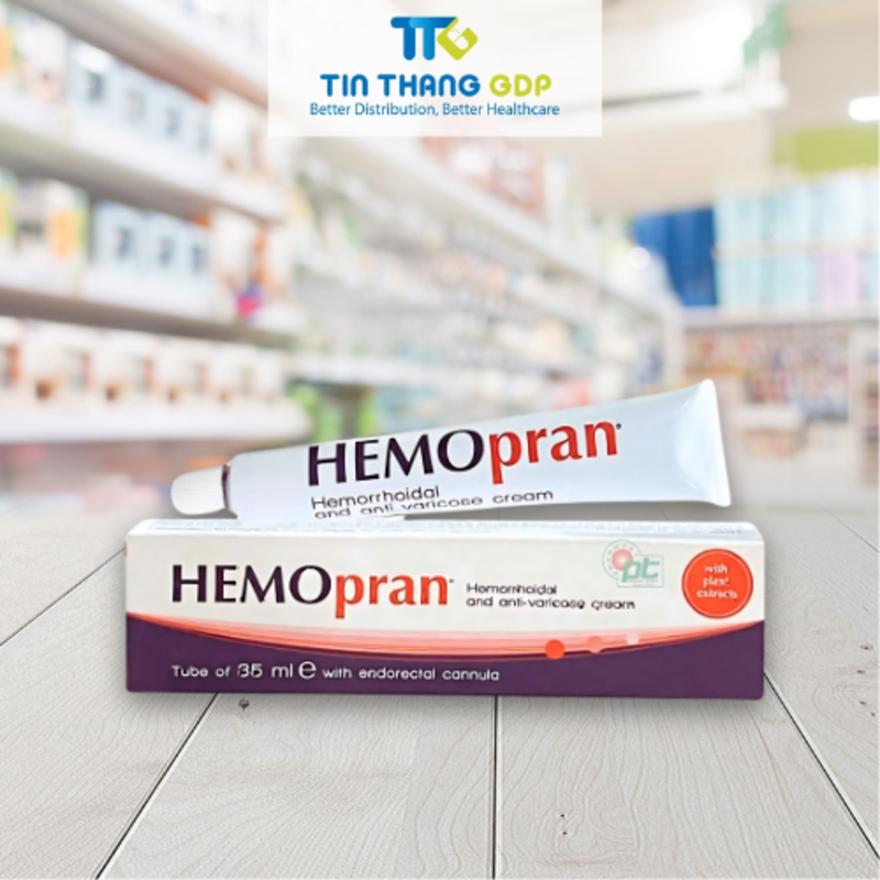 Picture of HEMOPRAN CREAM - Hỗ trợ điều trị trĩ, suy giãn tĩnh mạch