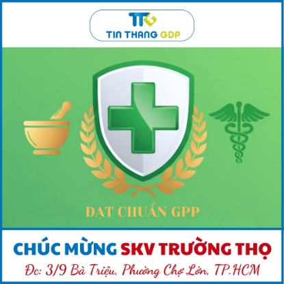 Picture for blog post CHÚC MỪNG NHÀ THUỐC SKV TRƯỜNG THỌ TÁI XÉT VÀ ĐẠT CHUẨN GPP – NIỀM TIN CHO SỨC KHỎE CỘNG ĐỒNG