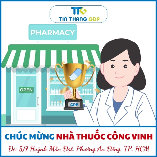 Picture for blog post NHÀ THUỐC CÔNG VINH CHÍNH THỨC TÁI ĐẠT CHUẨN GPP – KHẲNG ĐỊNH UY TÍN & CHUYÊN NGHIỆP